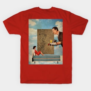 Breakfast - Surreal/Collage T-Shirt